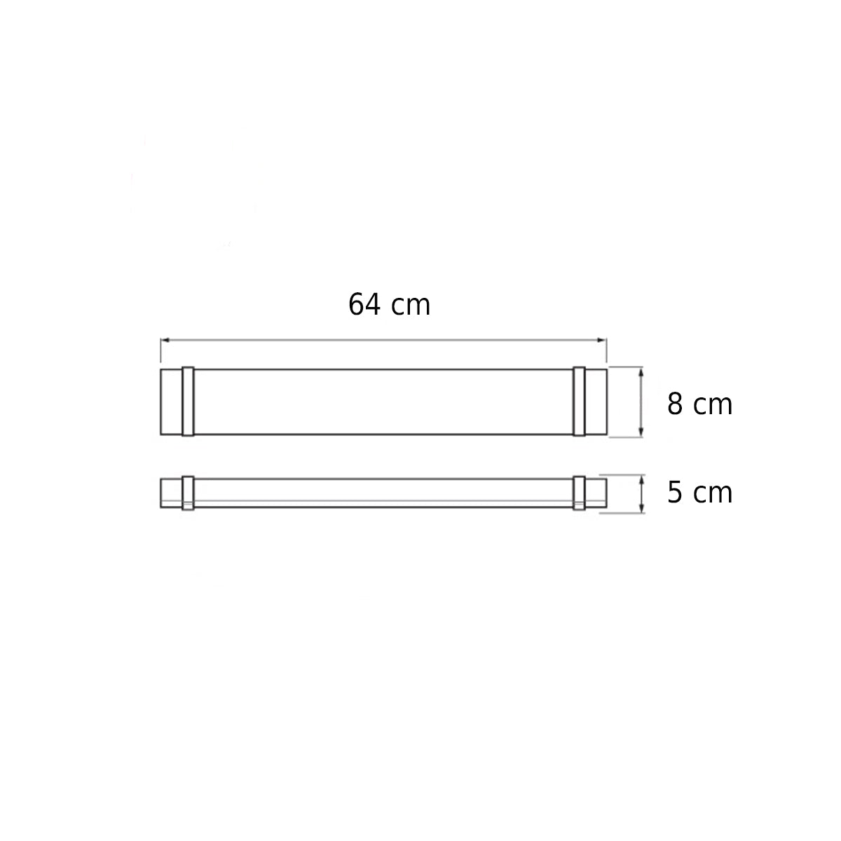 Choose the right product for your needs from our world class range of LED lighting battens. All of our batten lights focus on reliability and energy efficiency. Our LED battens are perfect for lighting garages, warehouses, and other large areas. This light fitting is rated IP 65 which makes the fitting fully weather and waterproof. The airtight fitting allows no dust to enter giving it extra longevity and avoids any dark patches. Modern slim profile with opal diffuser and natural white light output.