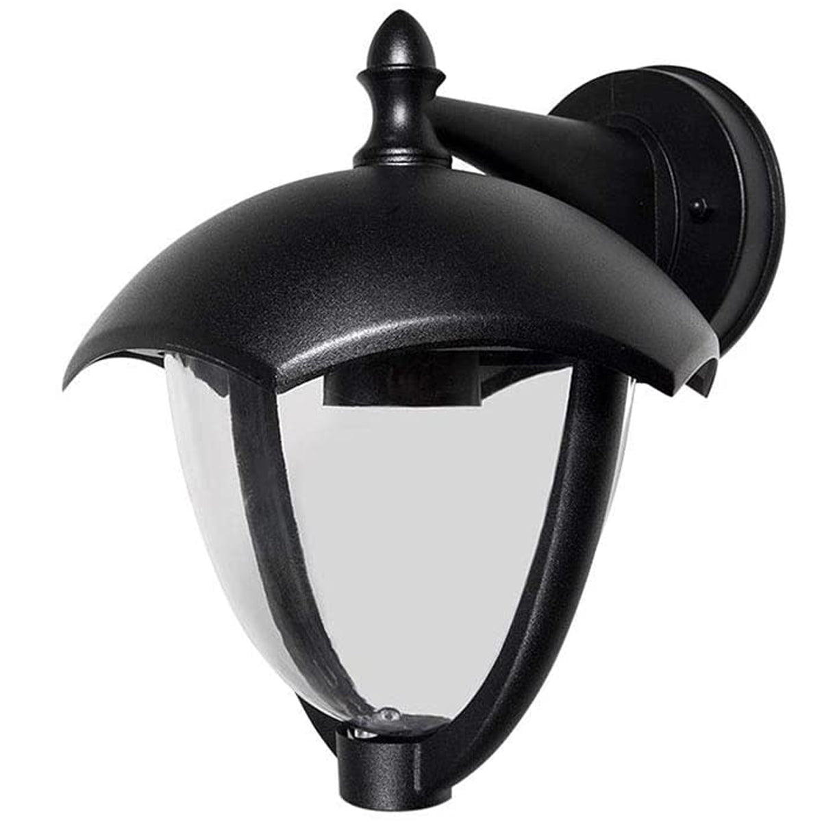 CGC POPPY Black Curved Coach Lantern Down Light