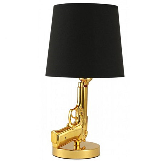 CGC LEELA Gold Hand Gun Table Lamp