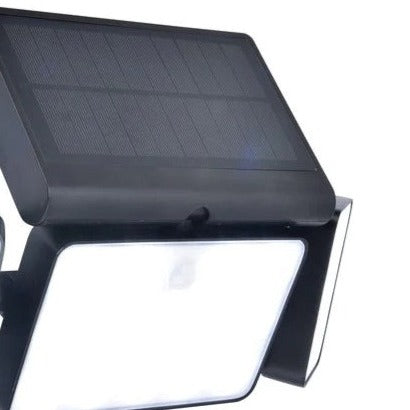 CGC KELIS 3 Light PIR Motion Sensor Solar LED Security Outdoor Wall Light Floodlight