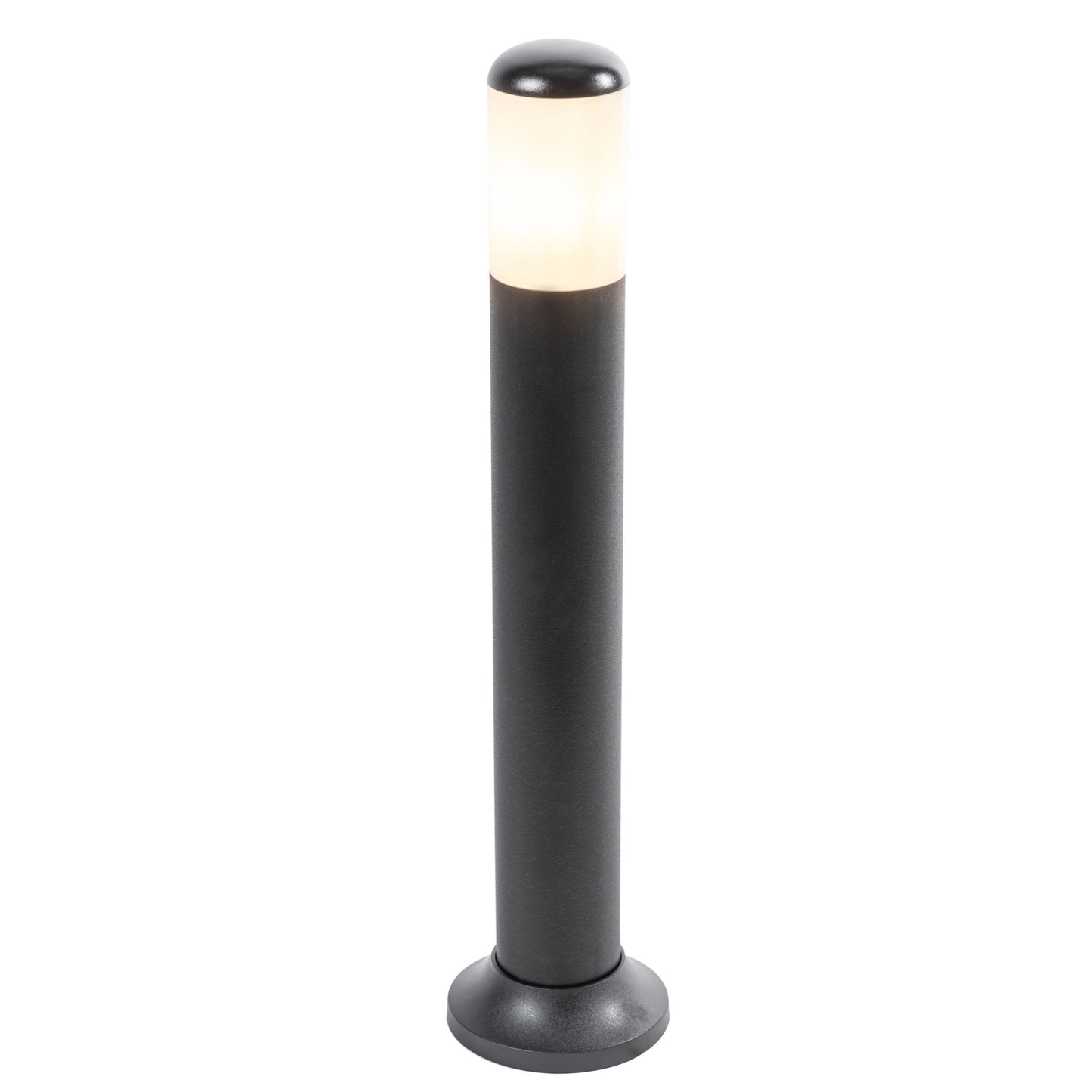 Our Humera black outdoor post light would look perfect in a modern or more traditional home design. Outside lights can provide atmospheric light in your garden, at the front door or on the terrace as well as a great security solution. It is designed for durability and longevity with its robust material producing a fully weatherproof and water resistant light fitting. This light is reliable and lasting, so you won't have to worry about replacing it anytime soon.