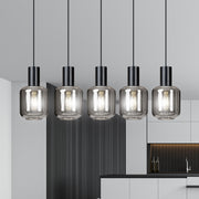 CGC INGVAR 5 BLACK CEILING LAMP LIGHT