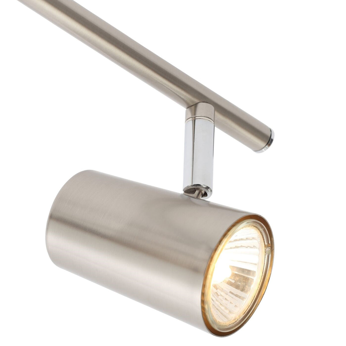CGC LAYLA Adjustable Satin Nickel 4 Spotlight Ceiling Bar