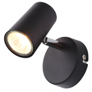 CGC LAYLA  Adjustable Black Single Spotlight For Wall Or Ceiling
