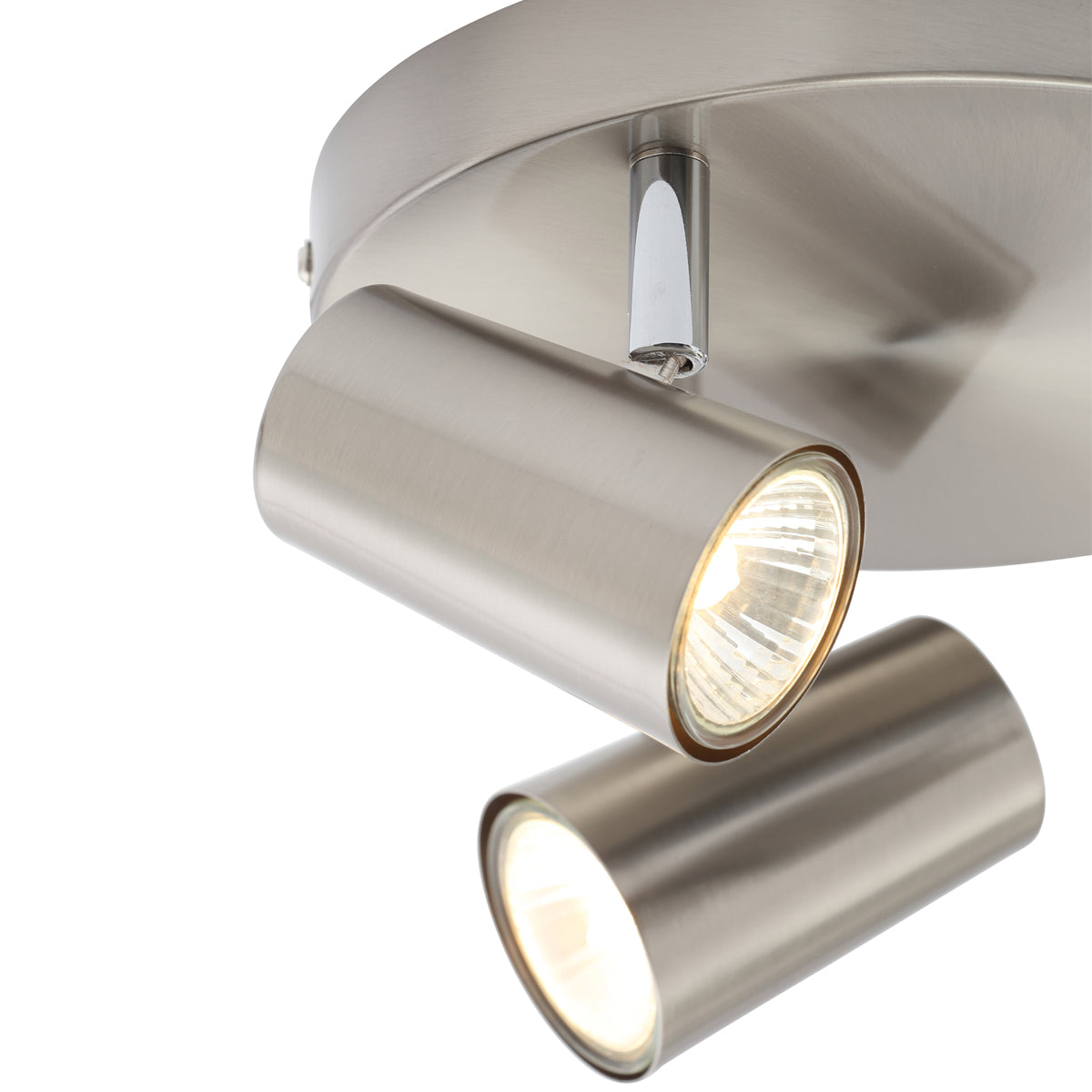 CGC LAYLA Adjustable Satin Nickel 3 Light Ceiling Spotlight