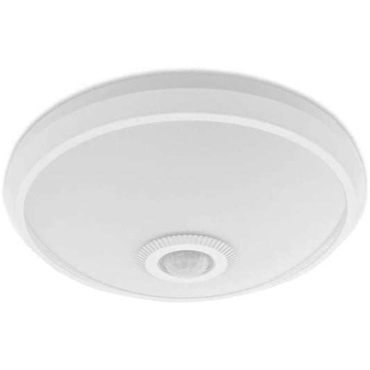 CGC RIZZO White Round Ceiling Light With Motion Sensor