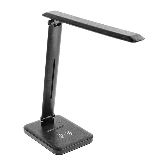 CGC IZZY Black LED Desk Lamp With Wireless Charger