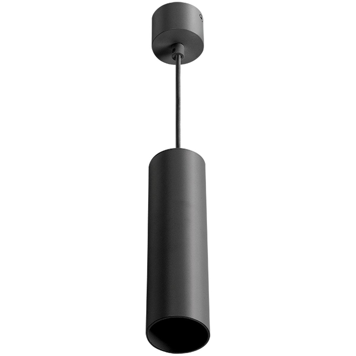 CGC RUTH Black Suspended Cylinder Ceiling Light