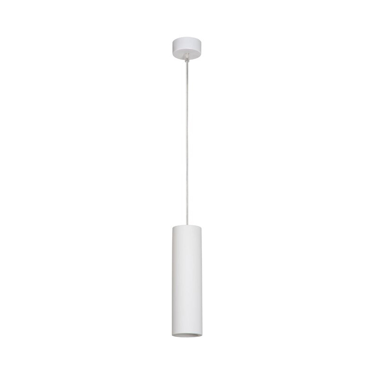 CGC RUTH White Suspended Cylinder Ceiling Light