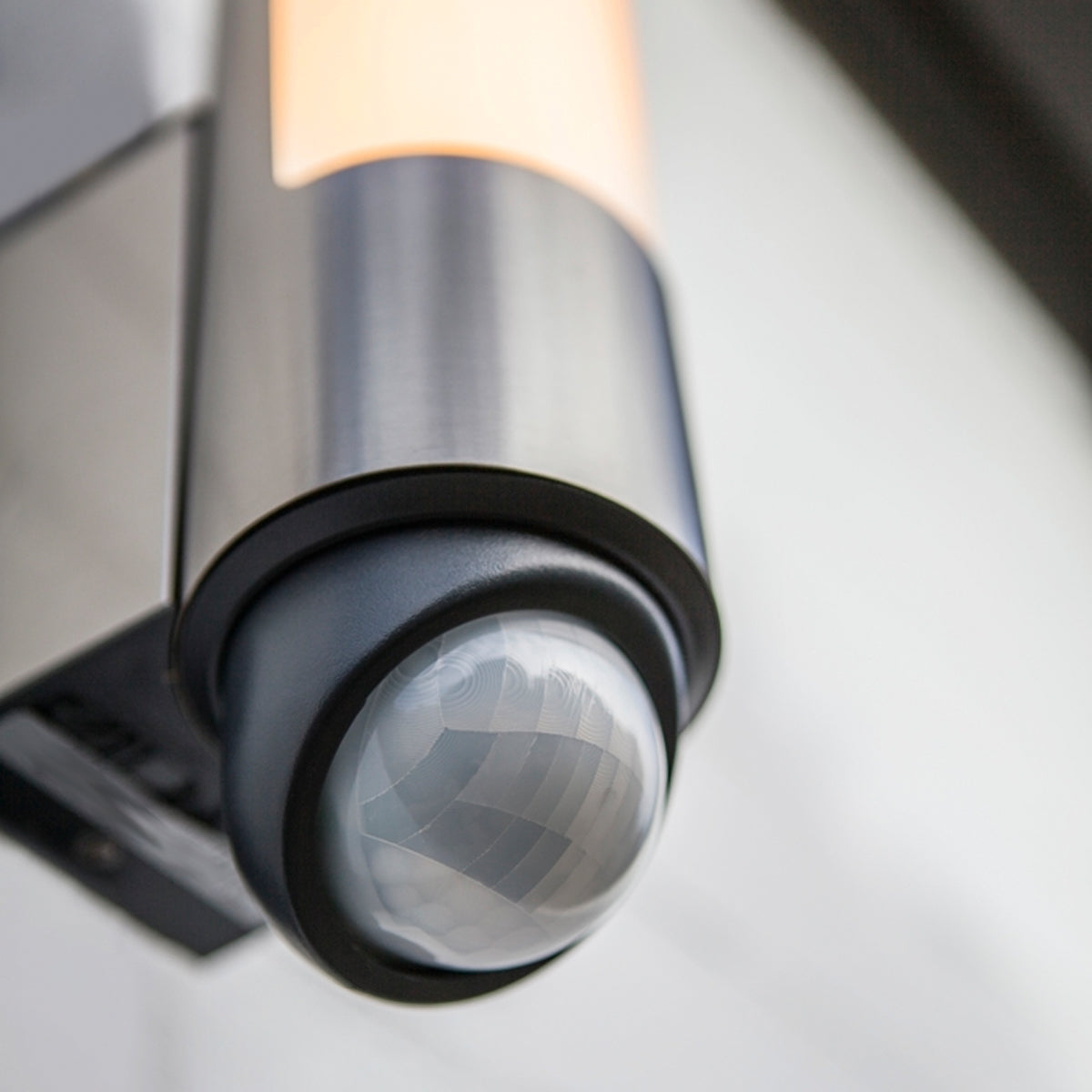 CGC SHELBY Stainless Steel Cylindrical LED Wall Light With Motion Sensor