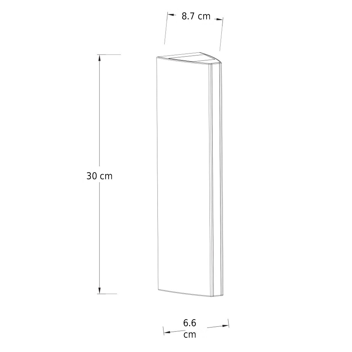 Our Wendy dark grey outdoor wall mounted geometric outdoor wall light would look perfect in a modern or more traditional home design. Outside wall lights can provide atmospheric light in your garden, at the front door or on the terrace as well as a great security solution. It is designed for durability and longevity with its robust material producing a fully weatherproof and water resistant light fitting.