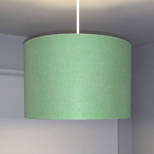 Our Lupo luxury cotton shade is sophisticated in appearance and we have designed the shade to suit a range of interiors. Easy to fit, it’s crafted from high-quality cotton on the outer and has a reflective silver metallic inner. It's made to fit both a ceiling light or lamp base.