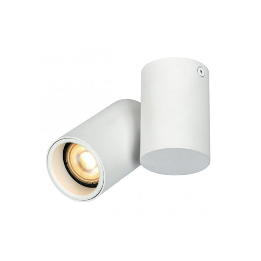 CGC LUP White Modern Single GU10 Adjustable Ceiling Spotlight