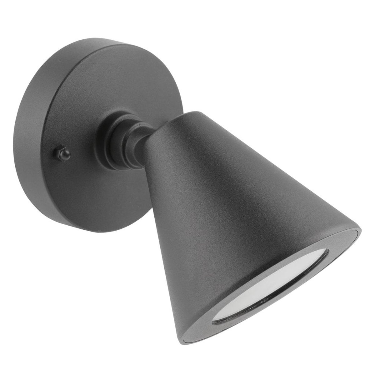 CGC MOLLY Dark Grey Cone Outdoor Wall Light Adjustable Head