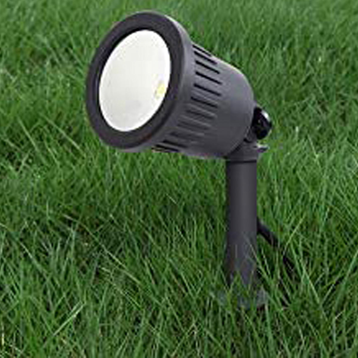 CGC LOGAN Dark Grey Outdoor Garden Spike LED Light