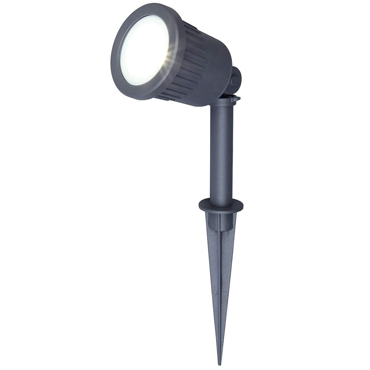 CGC LOGAN Dark Grey Outdoor Garden Spike LED Light