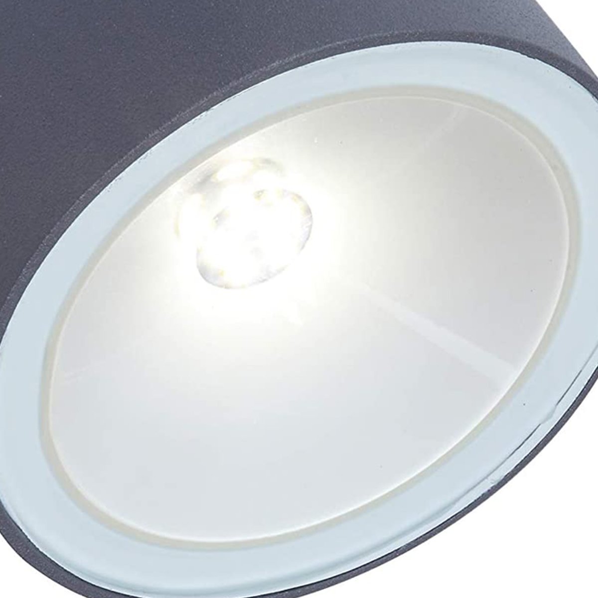 CGC TAYLOR Dark Grey Medium Circular LED Wall Adjustable Spotlight