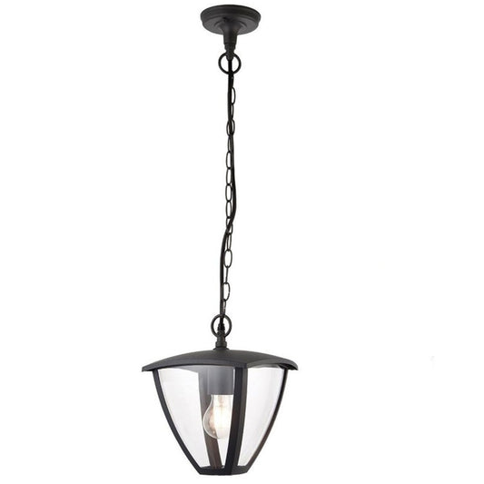 CGC VIOLET Black Outdoor Chain Hanging Lantern Light