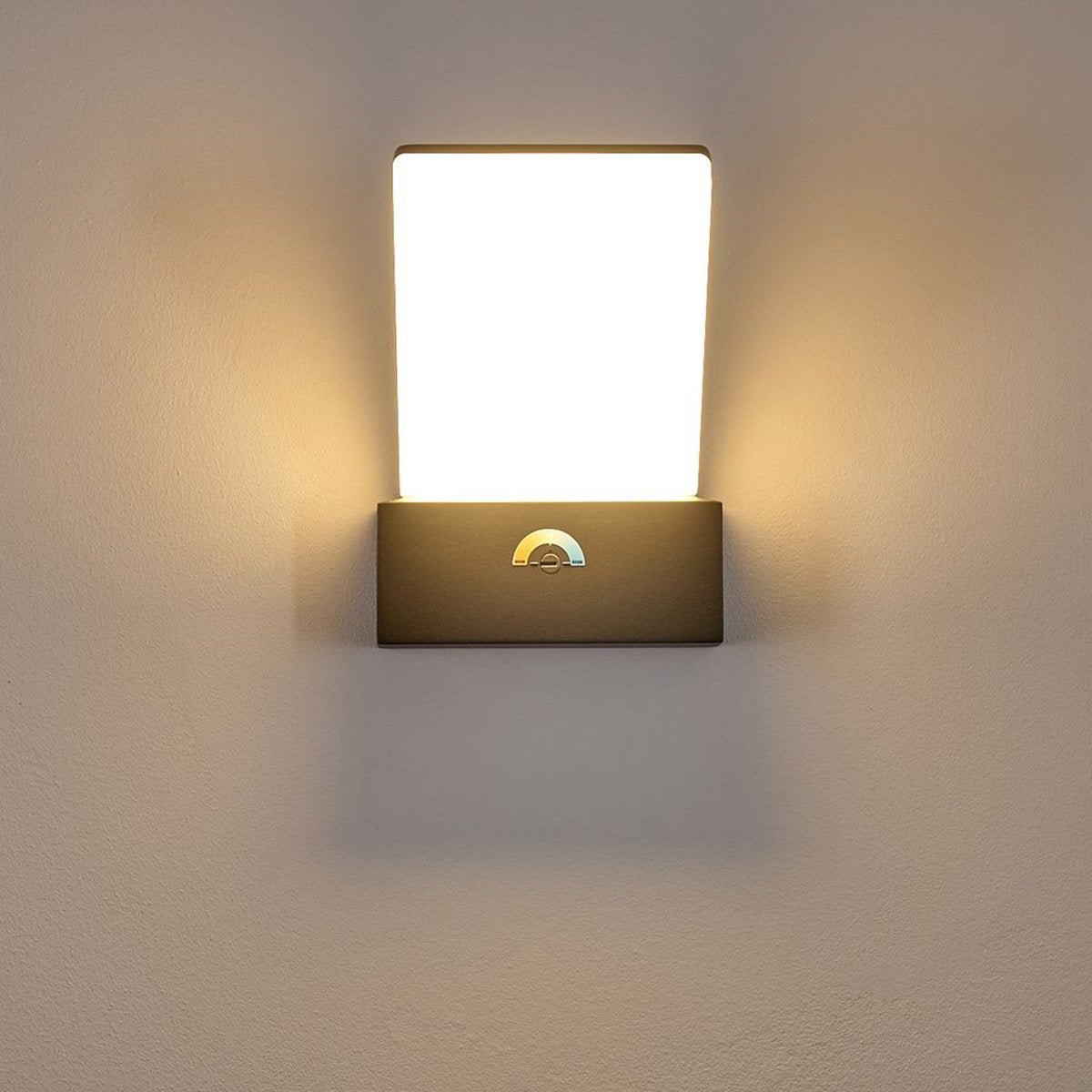CGC SERENA Dark Grey Rectangular LED Wall Light