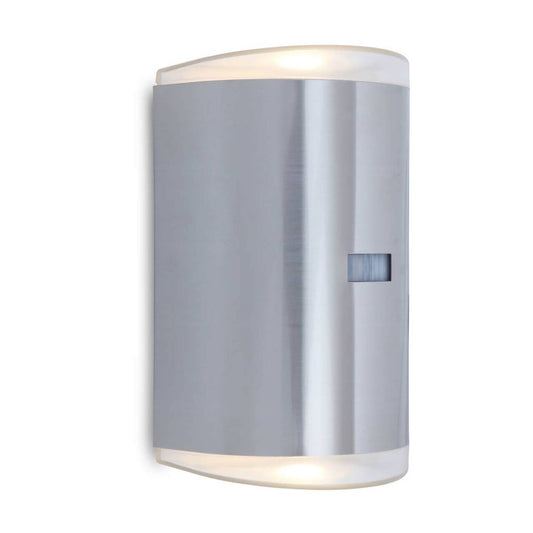 CGC ROXIE Stainless Steel LED Cylindrical Outdoor Wall Light With Motion Sensor