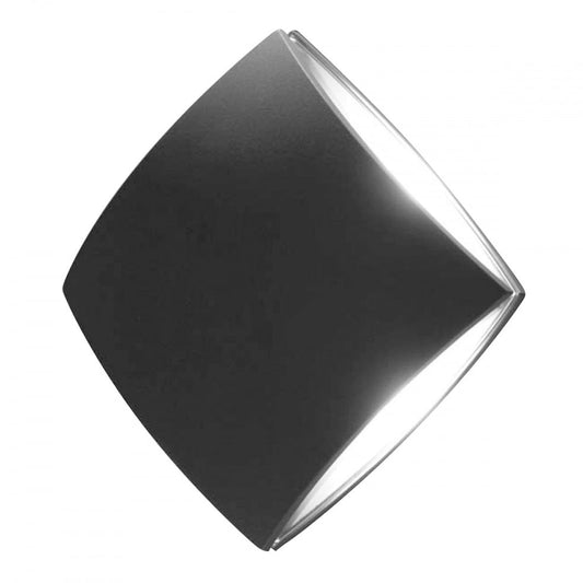 CGC URSULA Dark Grey Diamond LED Wall Light