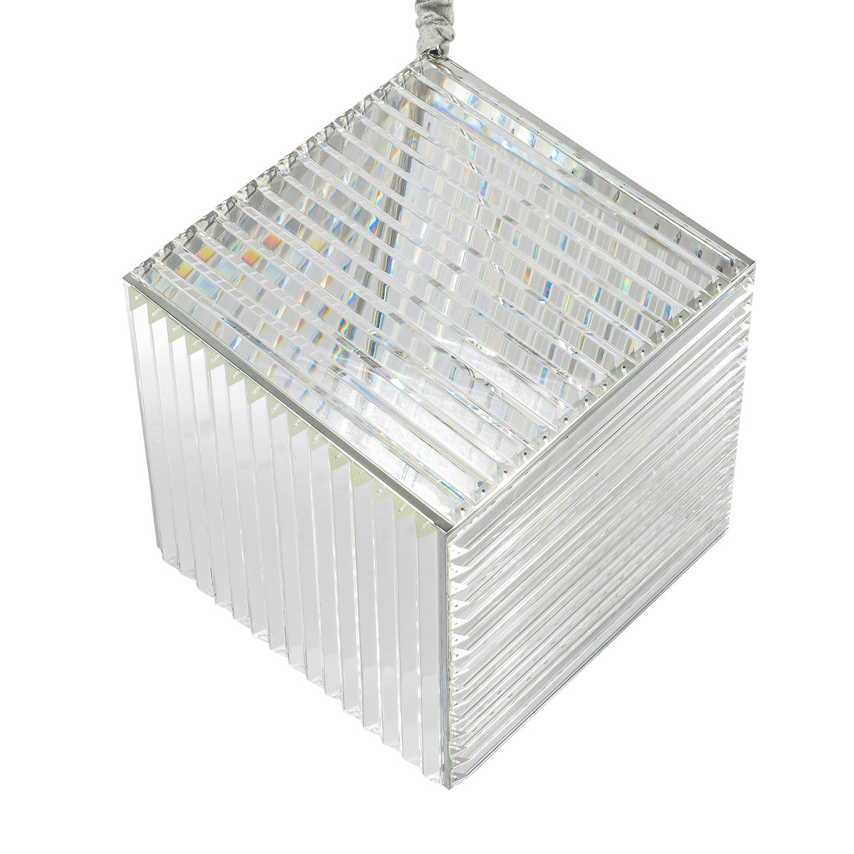 CGC NALA Large Crystal Cube Pendant Light