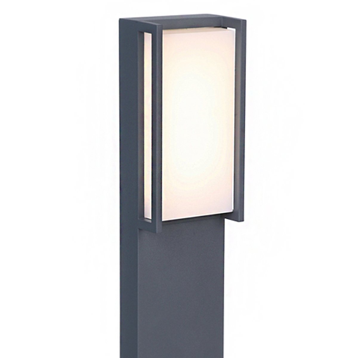 If you’re looking for a grander, more contemporary look for your home’s lighting system, take a browse through our dark grey rectangular LED post light. This product boasts a darker colour, making sure that the appearance blends into the sophisticated design of your home. For a simpler way to bring discrete elegance to your home, consider our dark grey Marla post light. 
