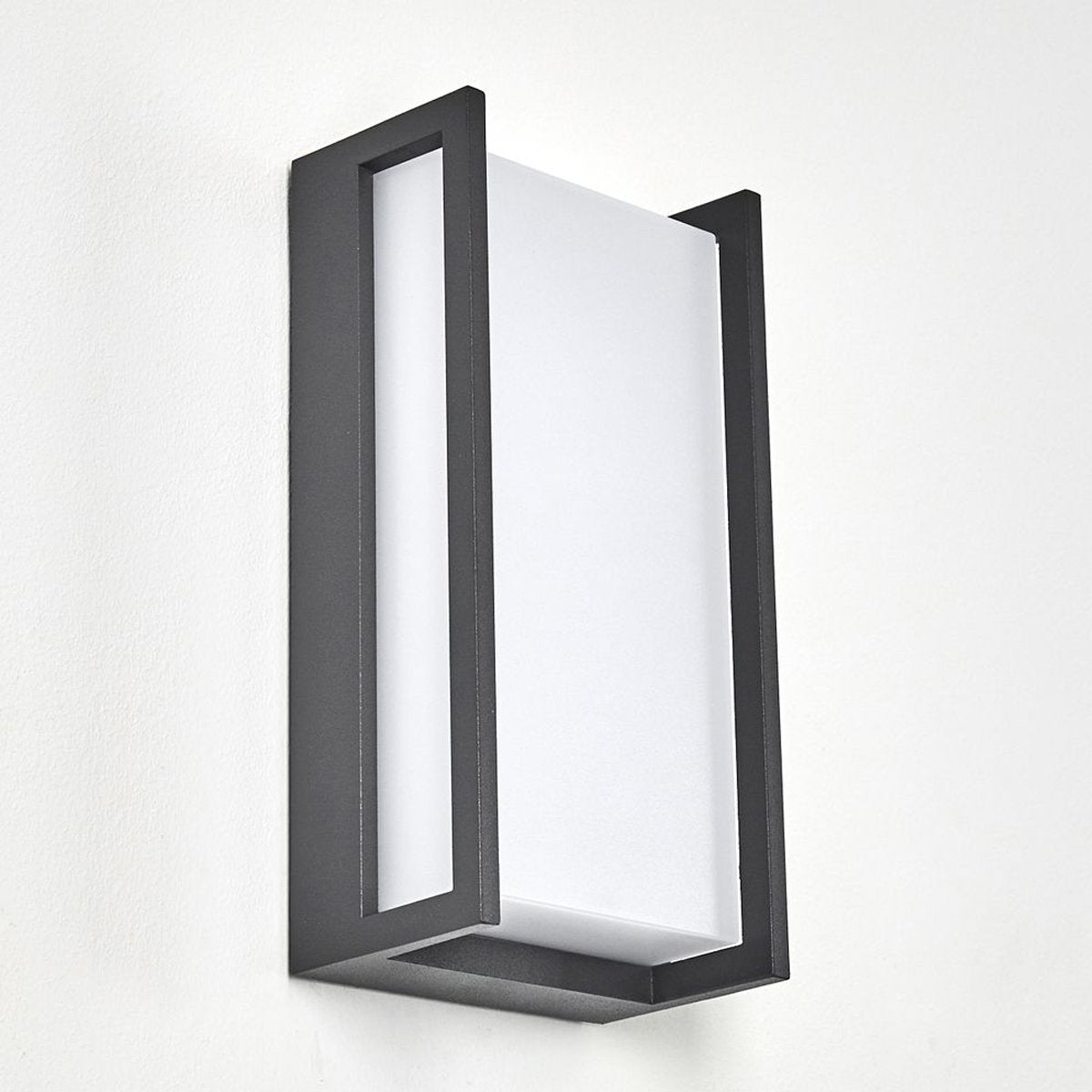 CGC MARLA Dark Grey Rectangular LED Wall Light