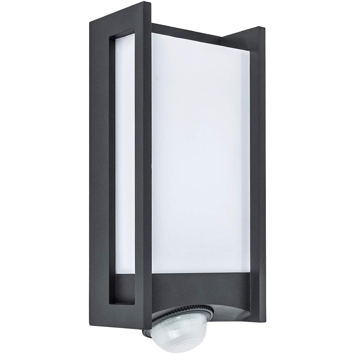 CGC MARLA Dark Grey Rectangular Motion Sensor LED Wall Light