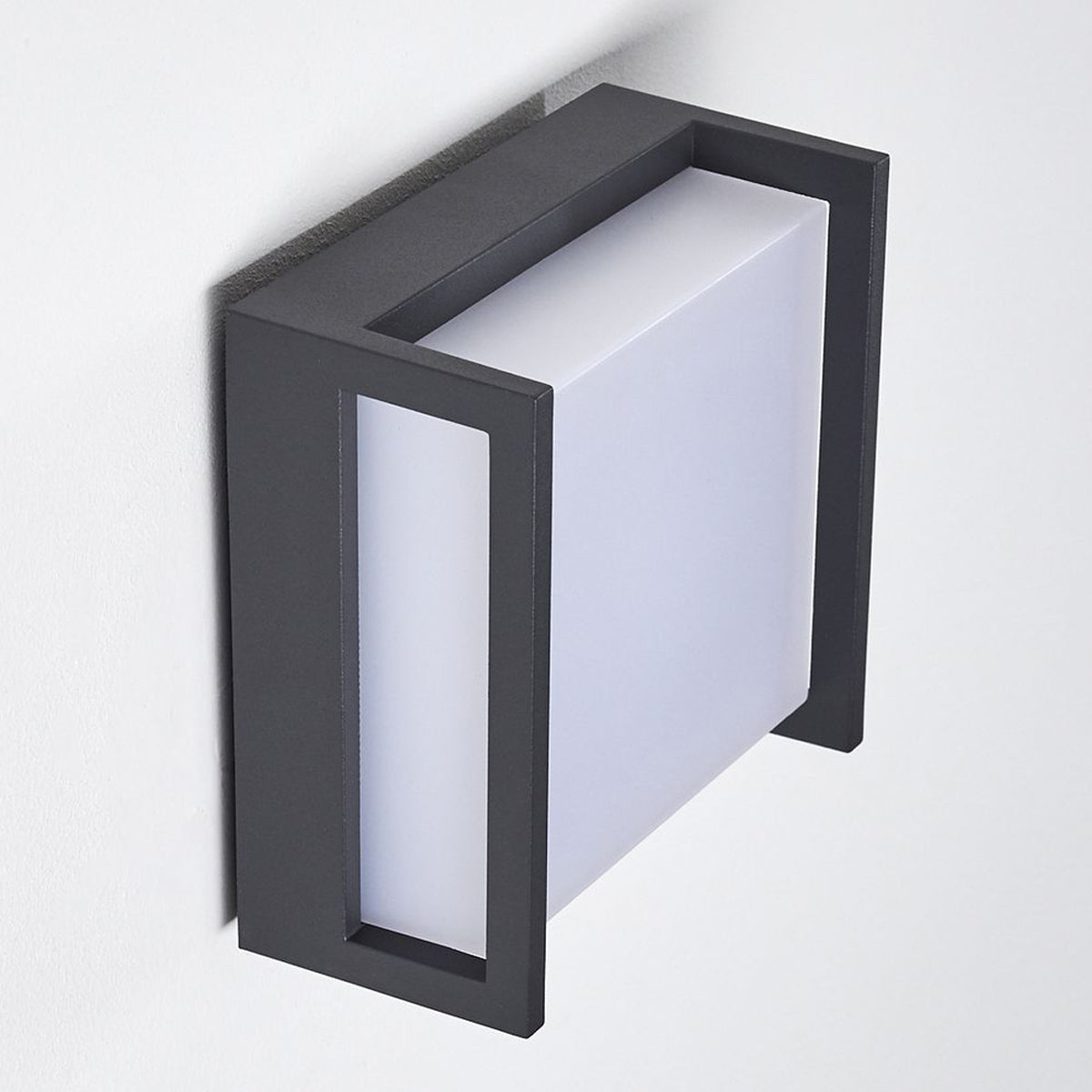 CGC MARLA Dark Grey Square LED Wall Light