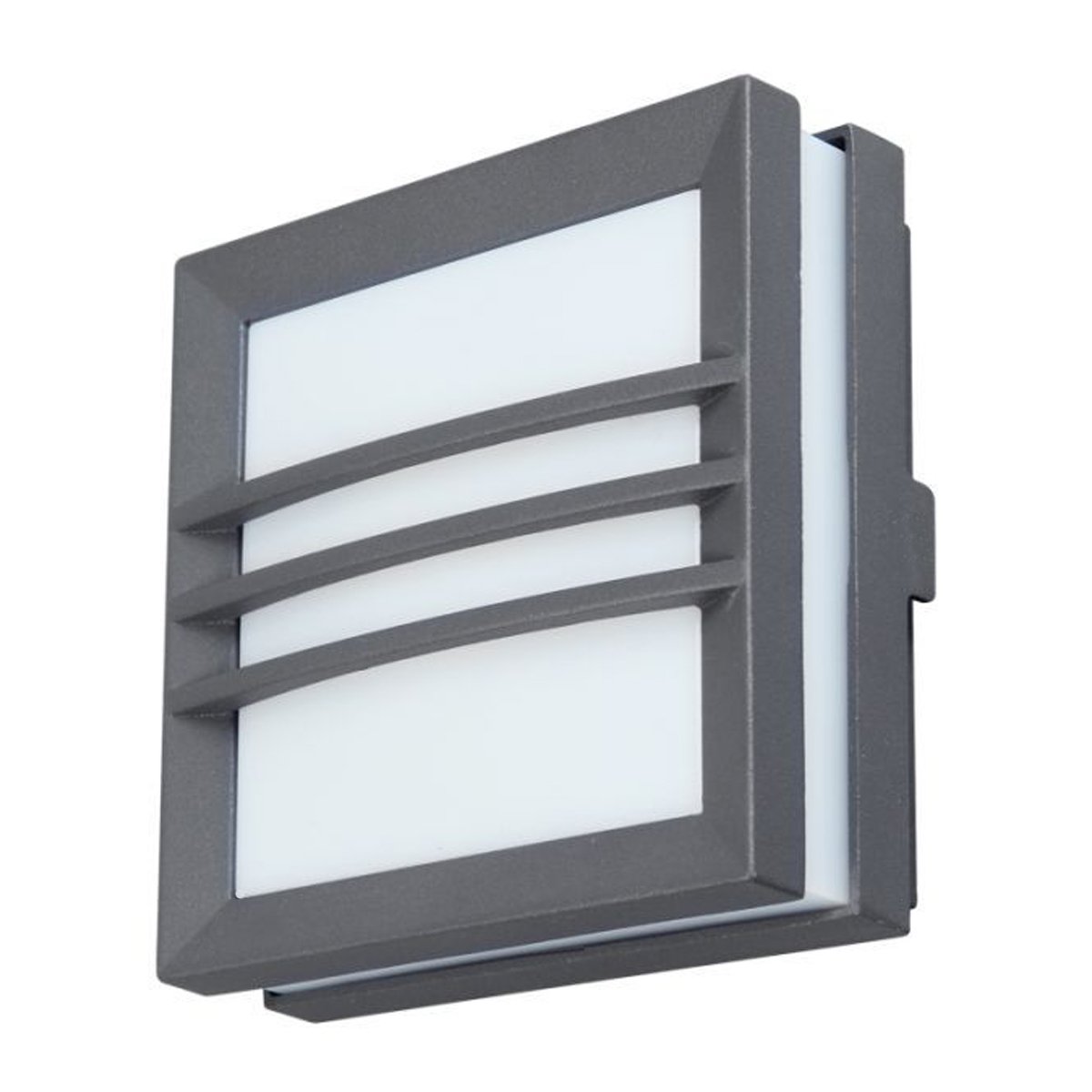CGC SALLY Dark Grey Cage Square LED Outdoor Wall Light