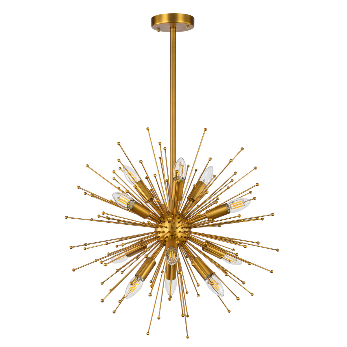 CGC STARBURST Extra Large Gold Starburst Pendant Light