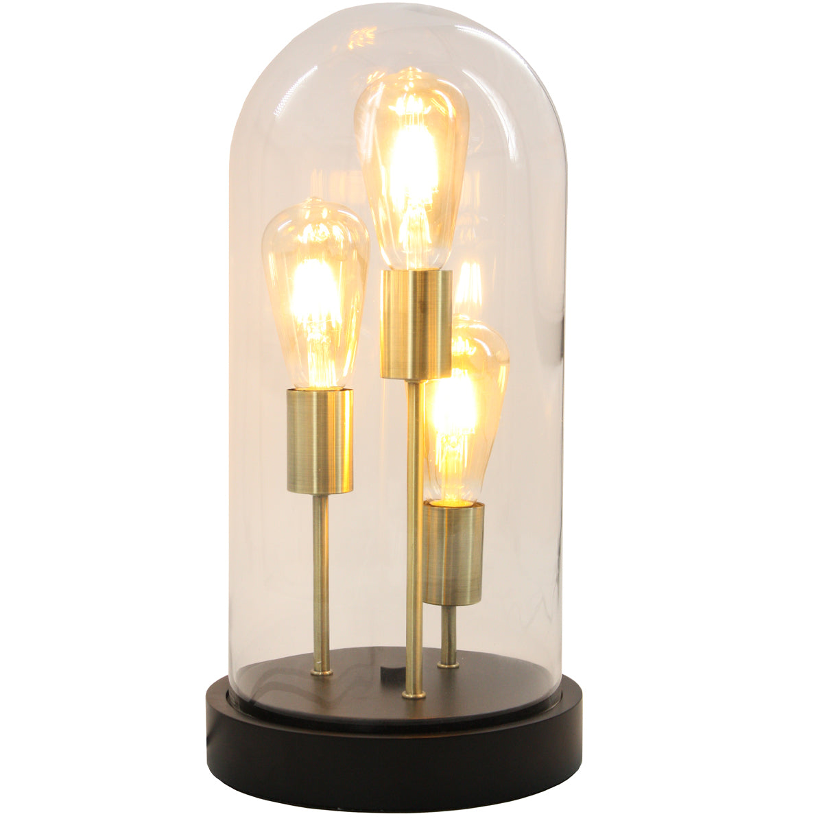 CGC BELLE 3 Light Dome Table Lamp