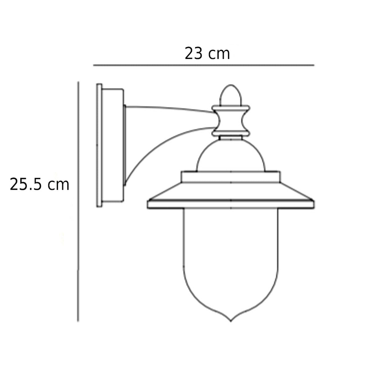 Our Ryder lantern delivers on style and durability and is a smart choice for your exterior lighting. With its dark grey powder coated aluminium  construction teamed with clear polycarbonate diffuser, this lantern is hardwearing and rust and weatherproof. Built for life outdoors, it has an IP44 rating which means it can withstand the harshest of weather conditions. For sophisticated yet robust outdoor lighting, our Ryder outdoor traditional lantern is a strong contender.