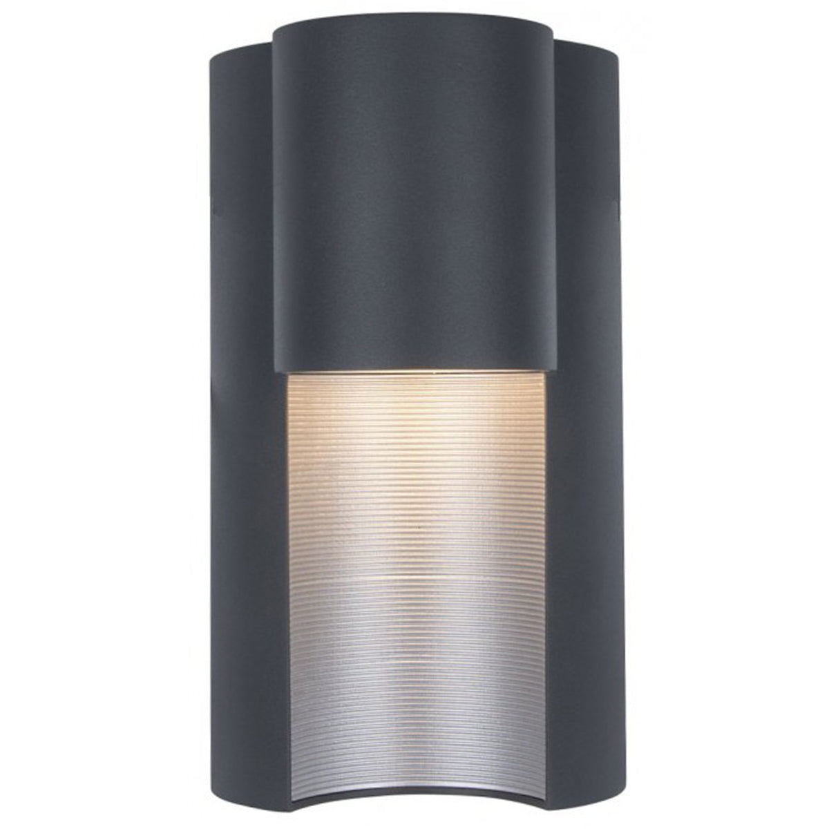 ﻿Our Gemma dark grey outdoor curved wall light would look perfect in a modern or more traditional home design. Outside wall lights can provide atmospheric light in your garden, at the front door or on the terrace as well as a great security solution. It is designed for durability and longevity with its robust material producing a fully weatherproof and water resistant light fitting. Use LED bulbs to make this light energy efficient and low cost to run