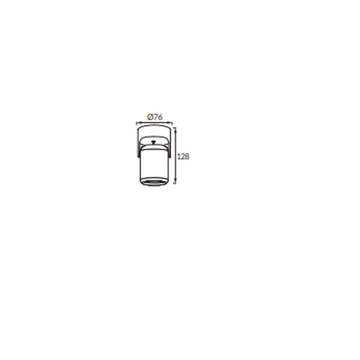 The white LED Fran spot light consists of a cylindrical spotlight, which can be tilted and adjusted on its own axis. The spotlight is attached to a circular base, which makes it equally suitable for mounting on walls and ceilings. Made of an aluminum body and powder coated white, this ceiling spot light design fits well into different spaces. Whether functional office or cosy home
