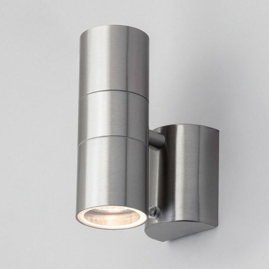 SHARON - CGC Stainless Steel Dual Outdoor Wall Spotlight With Photocell Sensor