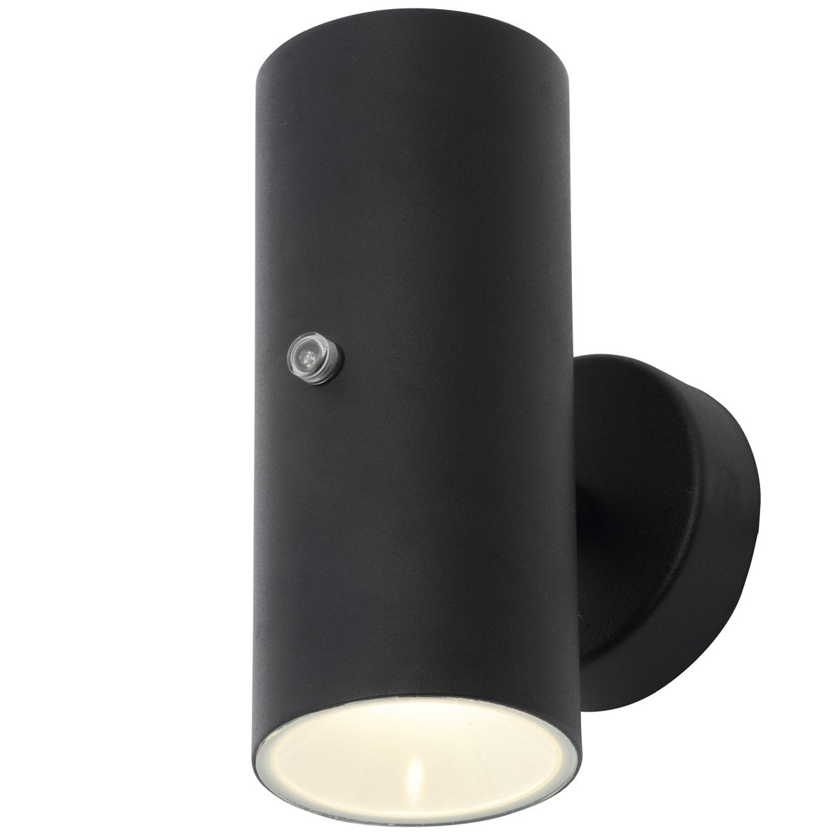 CGC VERITY Black LED Outdoor Wall Spotlight With Photocell Sensor