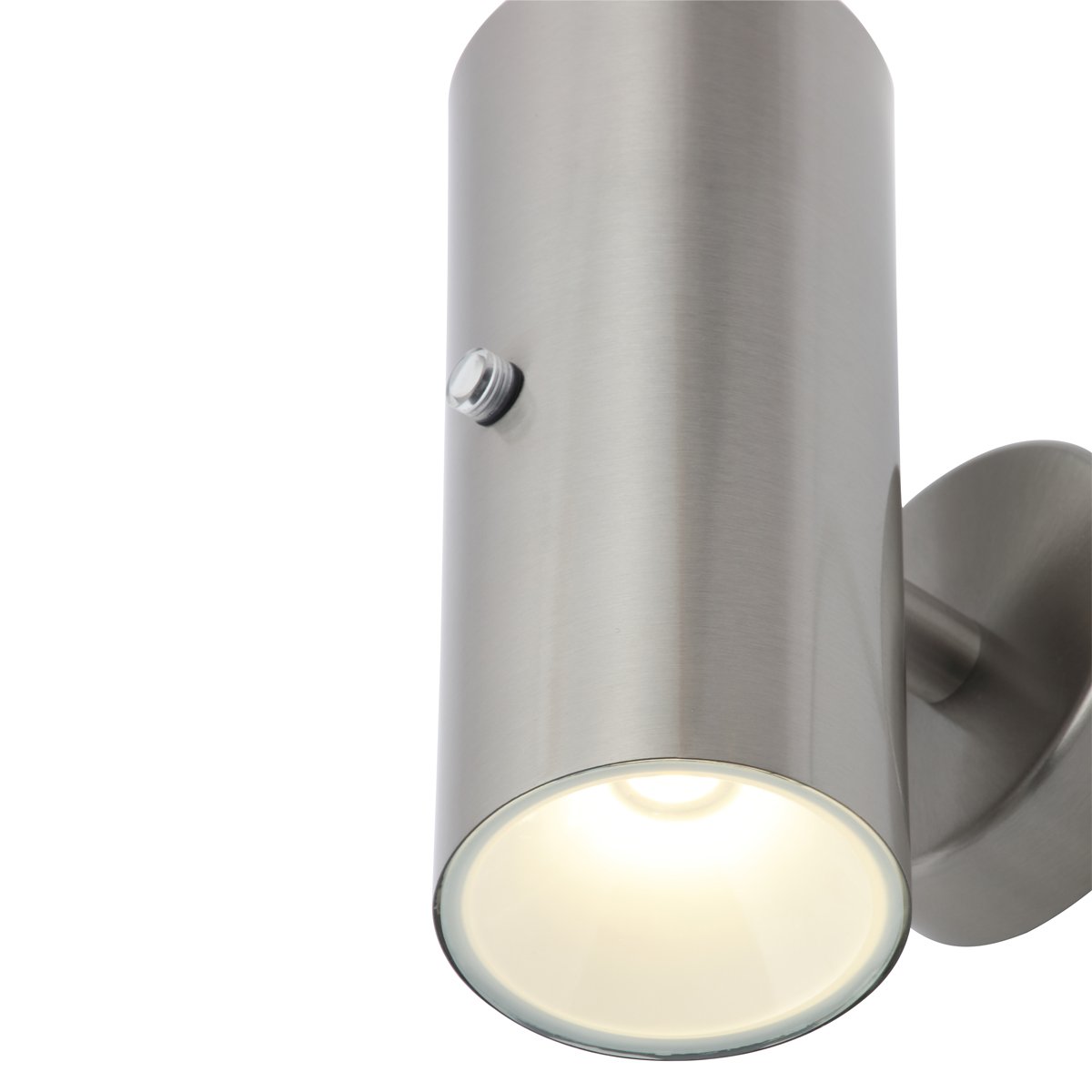 CGC VERITY Stainless Steel LED Outdoor Wall Spotlight With Photocell Sensor