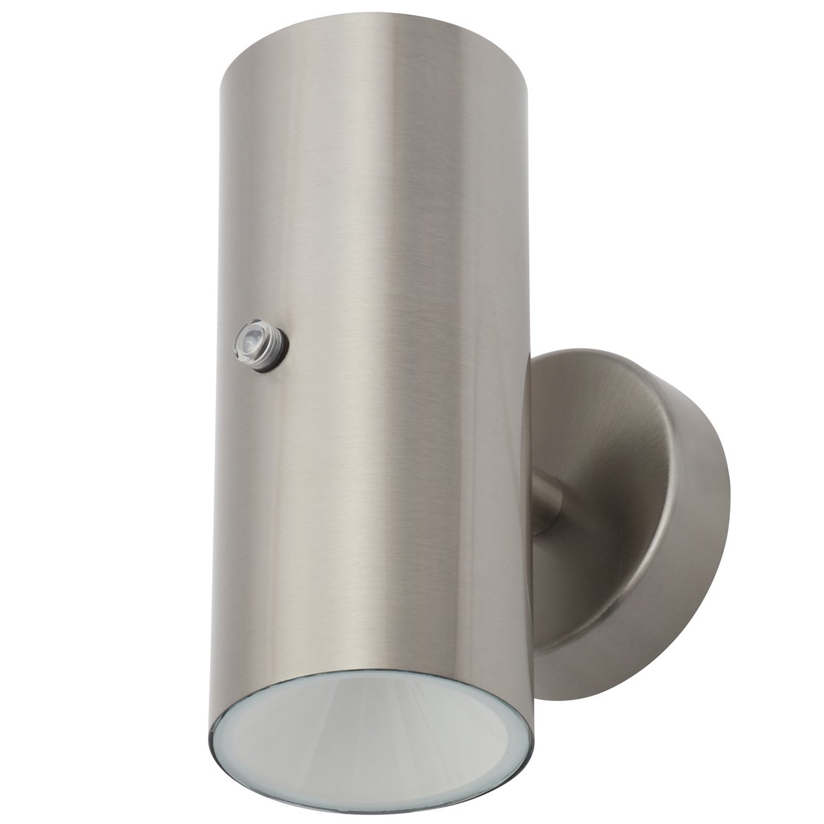 CGC VERITY Stainless Steel LED Outdoor Wall Spotlight With Photocell Sensor