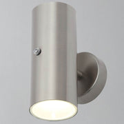 CGC VERITY Stainless Steel LED Outdoor Wall Spotlight With Photocell Sensor