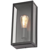 CGC IRENE Black Industrial Box Outdoor Wall Light