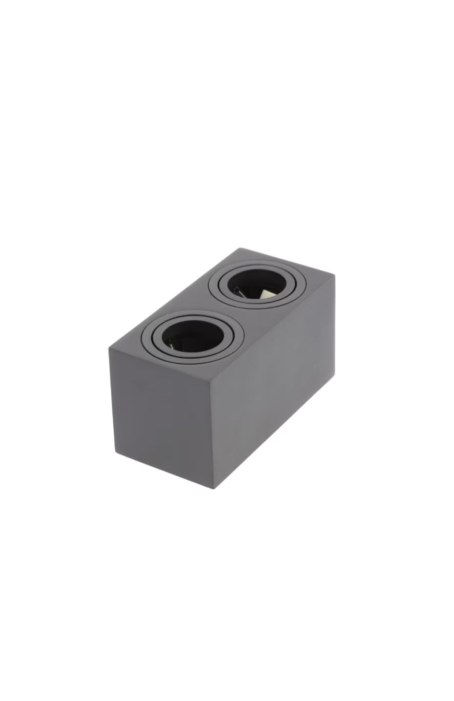 Load video: CGC SASHA Black Twin Rectangular Ceiling Spotlight