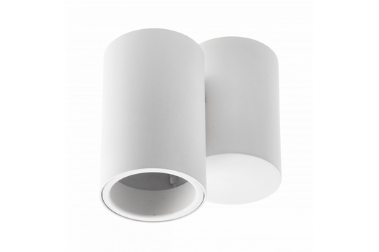 CGC LUP White Modern Single GU10 Adjustable Ceiling Spotlight