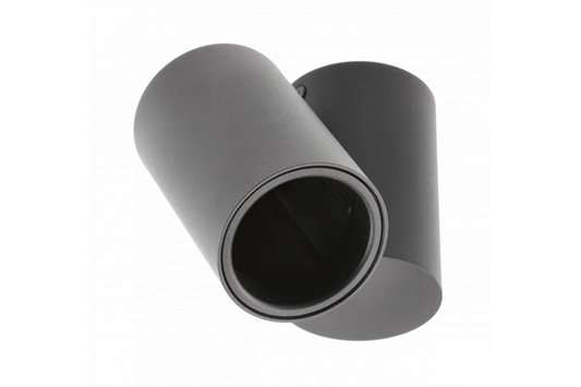 CGC LUP Black Modern Single GU10 Adjustable Ceiling Spotlight