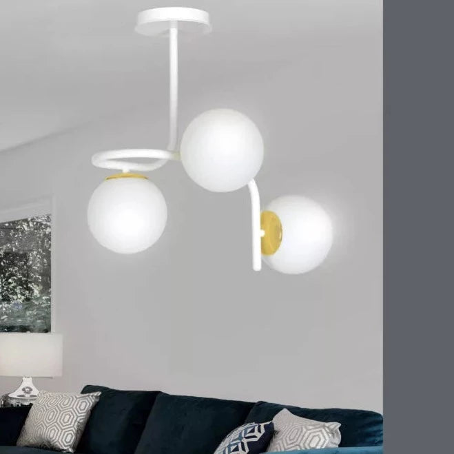 RAGNAR  is a series of modern lamps that will be a perfect complement to interiors in a modernist climate. However, they will also work perfectly in more traditional spaces. The delicate frosted shade adds elegance and class to any room